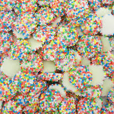 WHITE CHOC FRECKLES