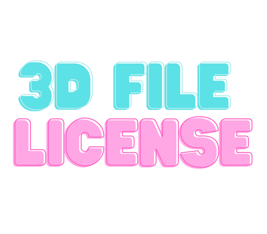 3D FILE LICENSE COMMERCIAL
