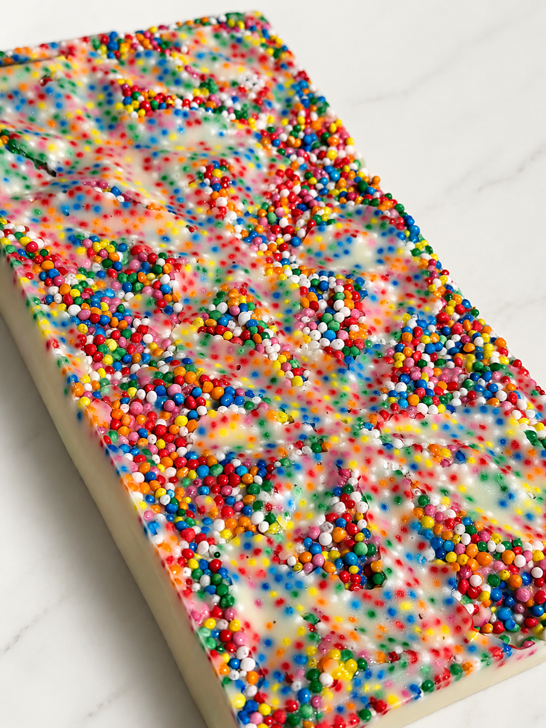 DOTTY PICK N MIX- LOADED WHITE CHOCOLATE BLOCK