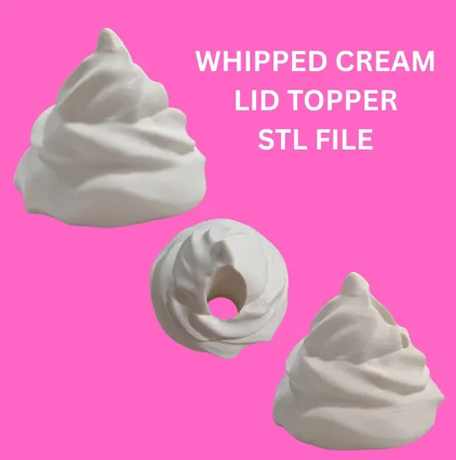WHIPPER CREAM LID TOPPER