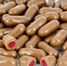 MILK CHOC & RASPBERRY BULLETS